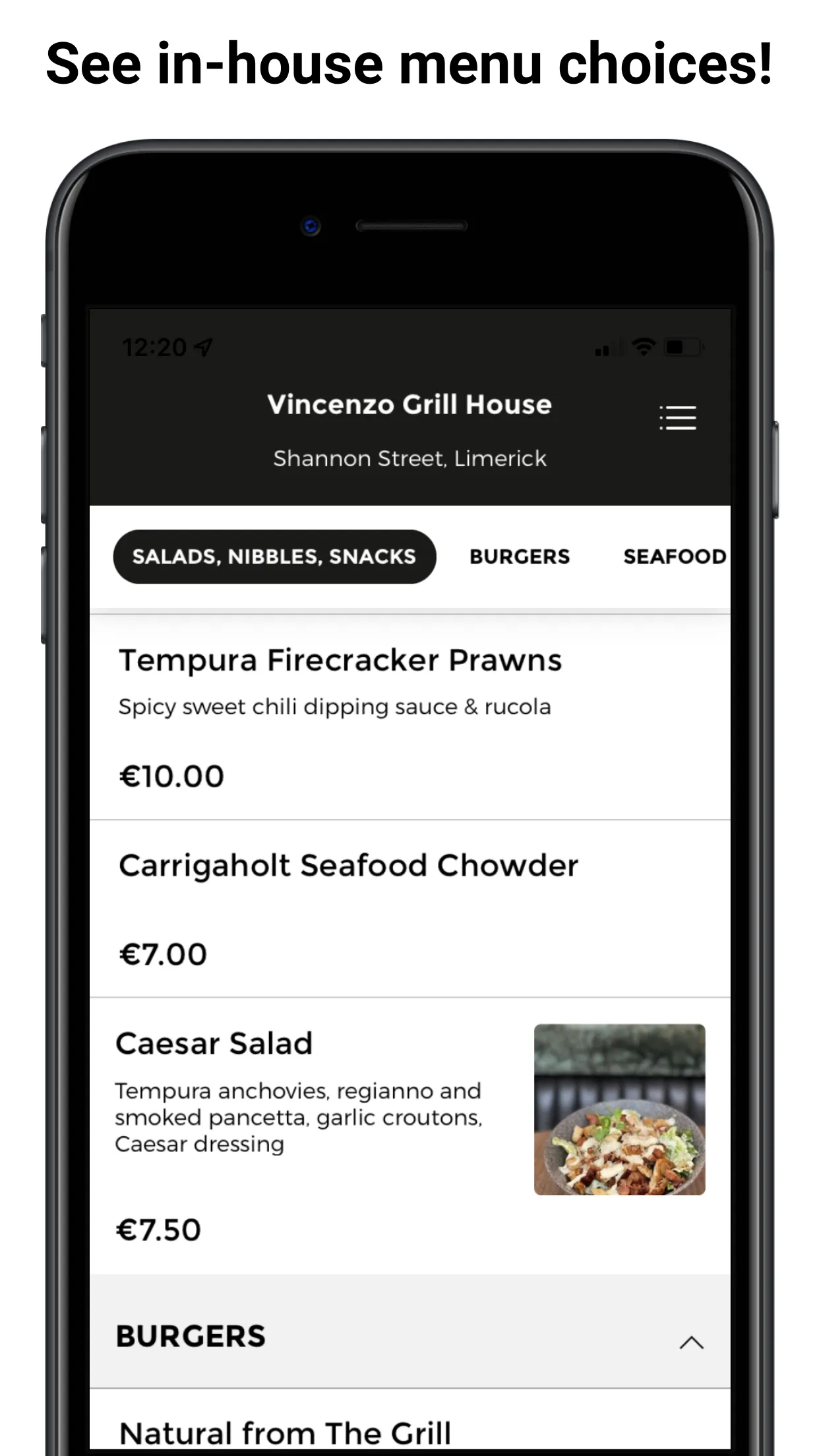 Vincenzo Grill House | Indus Appstore | Screenshot