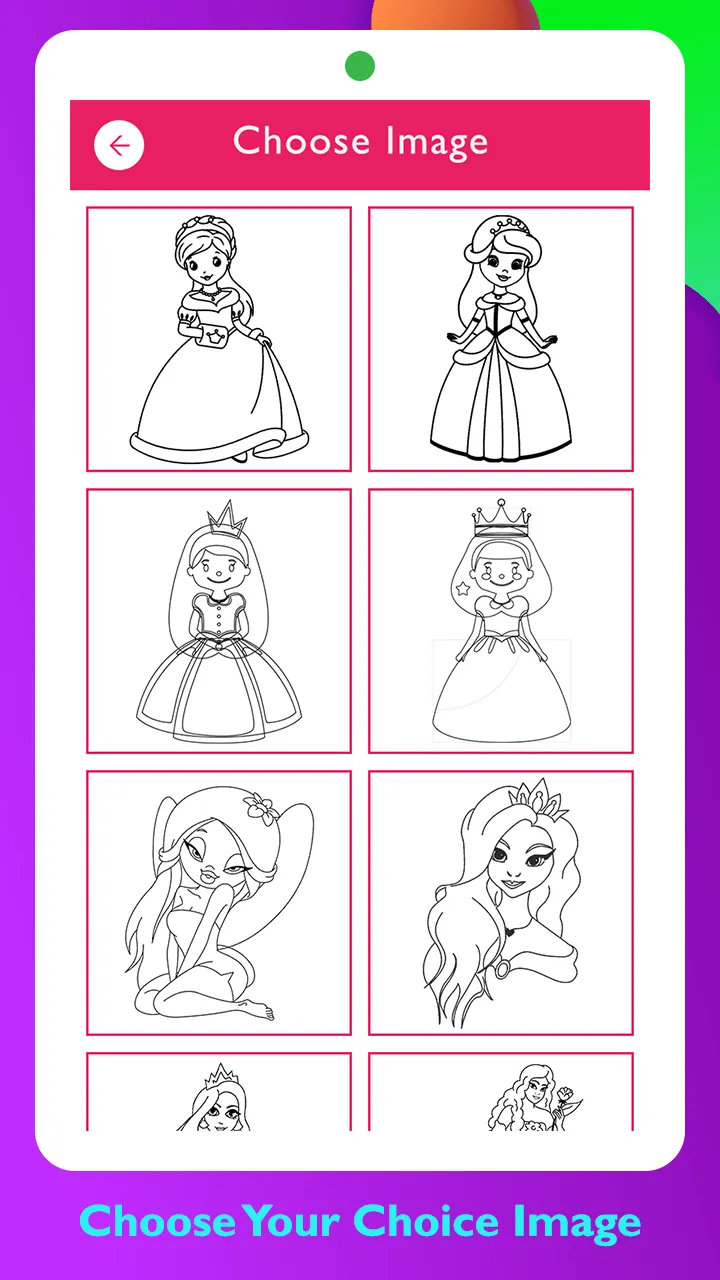 Princess Painting Games | Indus Appstore | Screenshot