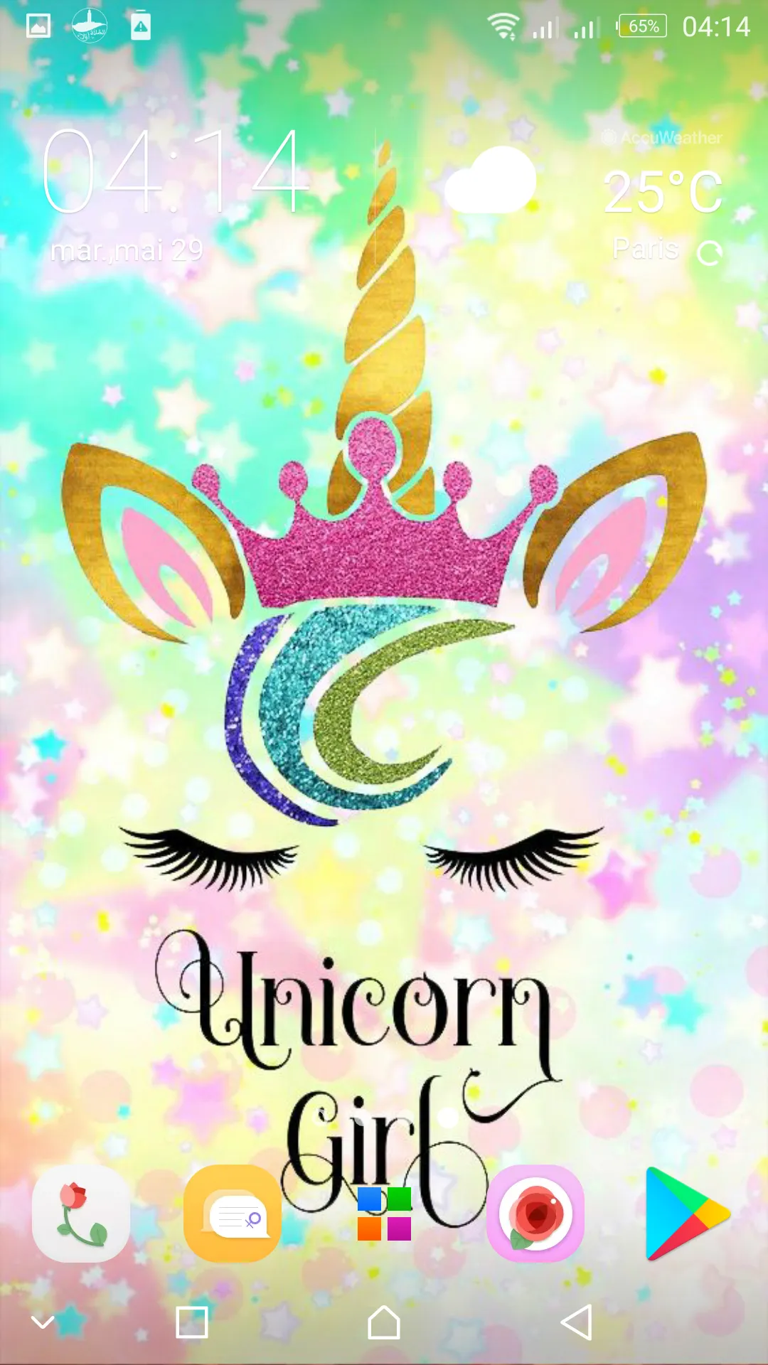 Cute Unicorn Girl Wallpapers | Indus Appstore | Screenshot