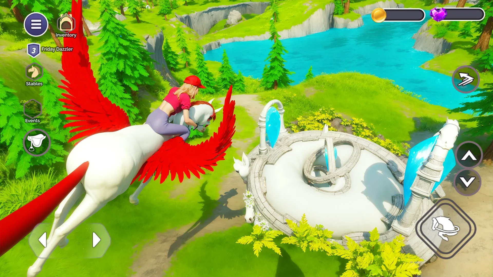 My Flying Unicorn Horse Game | Indus Appstore | Screenshot