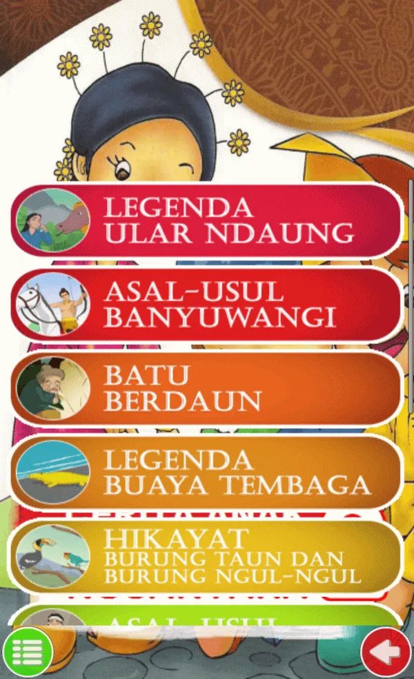 Cerita Anak Nusantara Bagian 2 | Indus Appstore | Screenshot