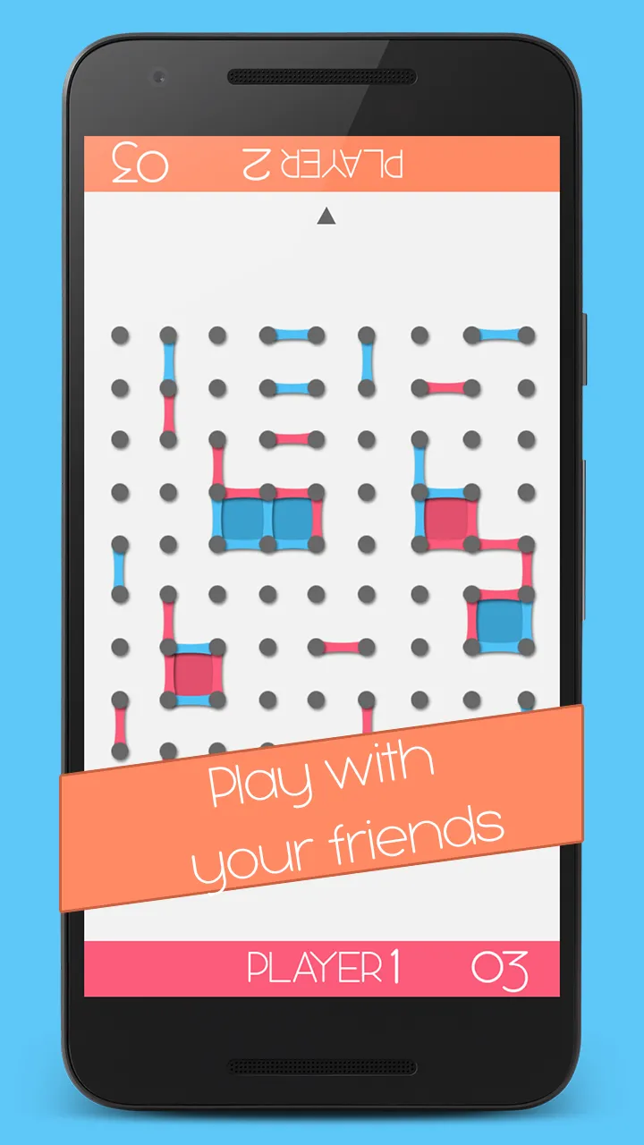 Dots and Boxes game | Indus Appstore | Screenshot