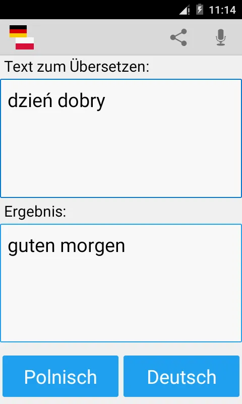 German Polish Translator | Indus Appstore | Screenshot