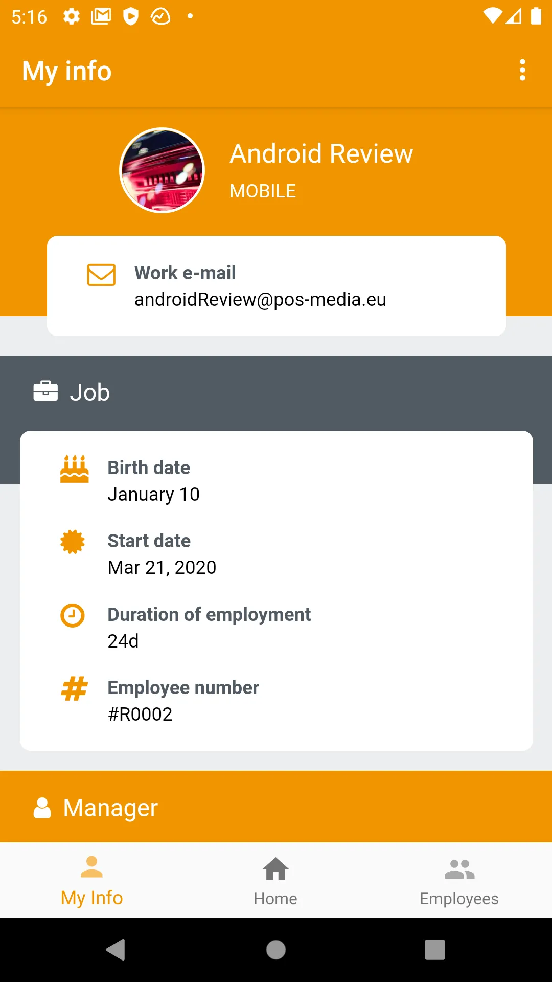 POS Media HR | Indus Appstore | Screenshot