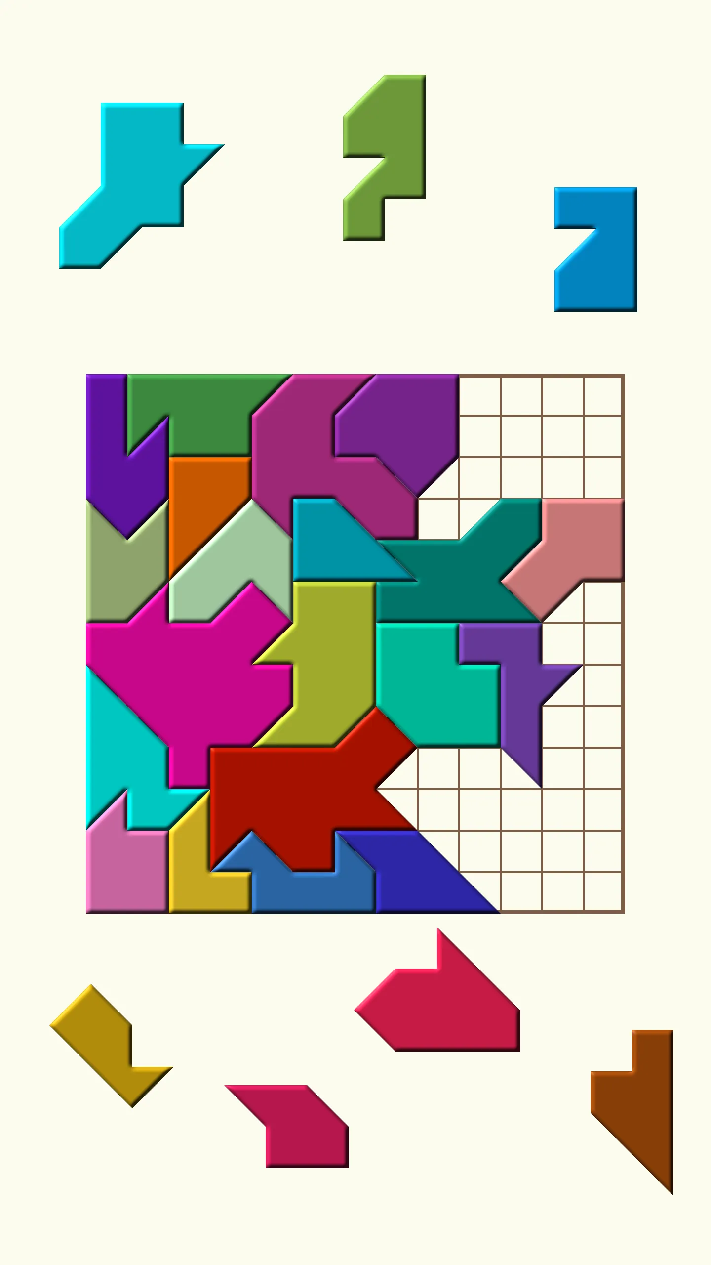 Super Tangram Puzzle | Indus Appstore | Screenshot