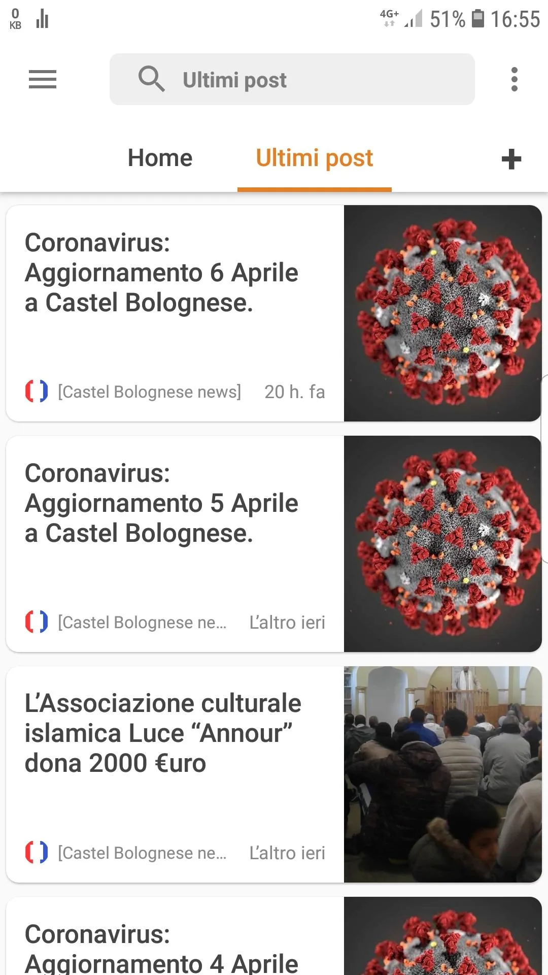 CastelBolognese news | Indus Appstore | Screenshot