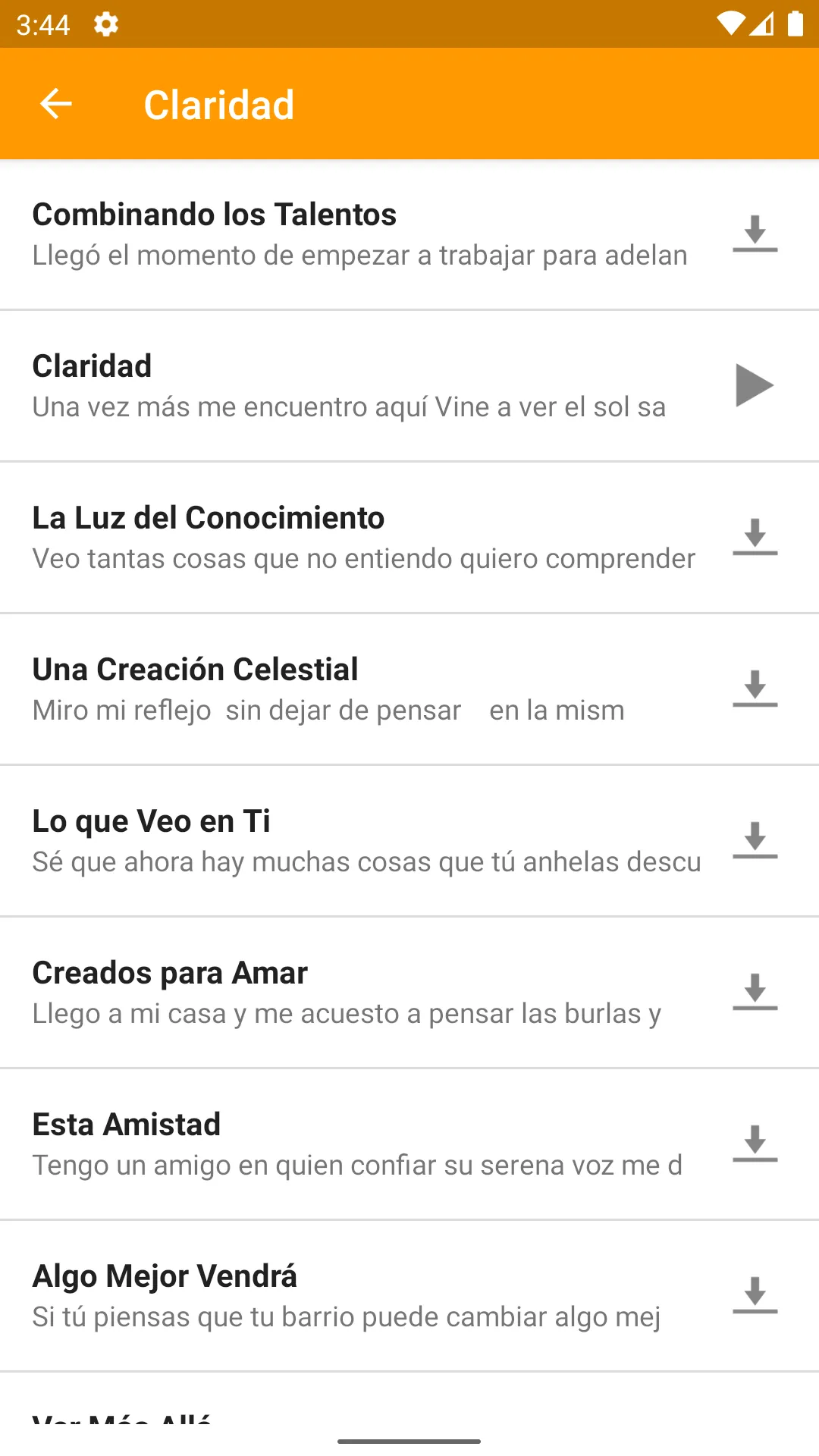 Cancionero Prejuvenil | Indus Appstore | Screenshot