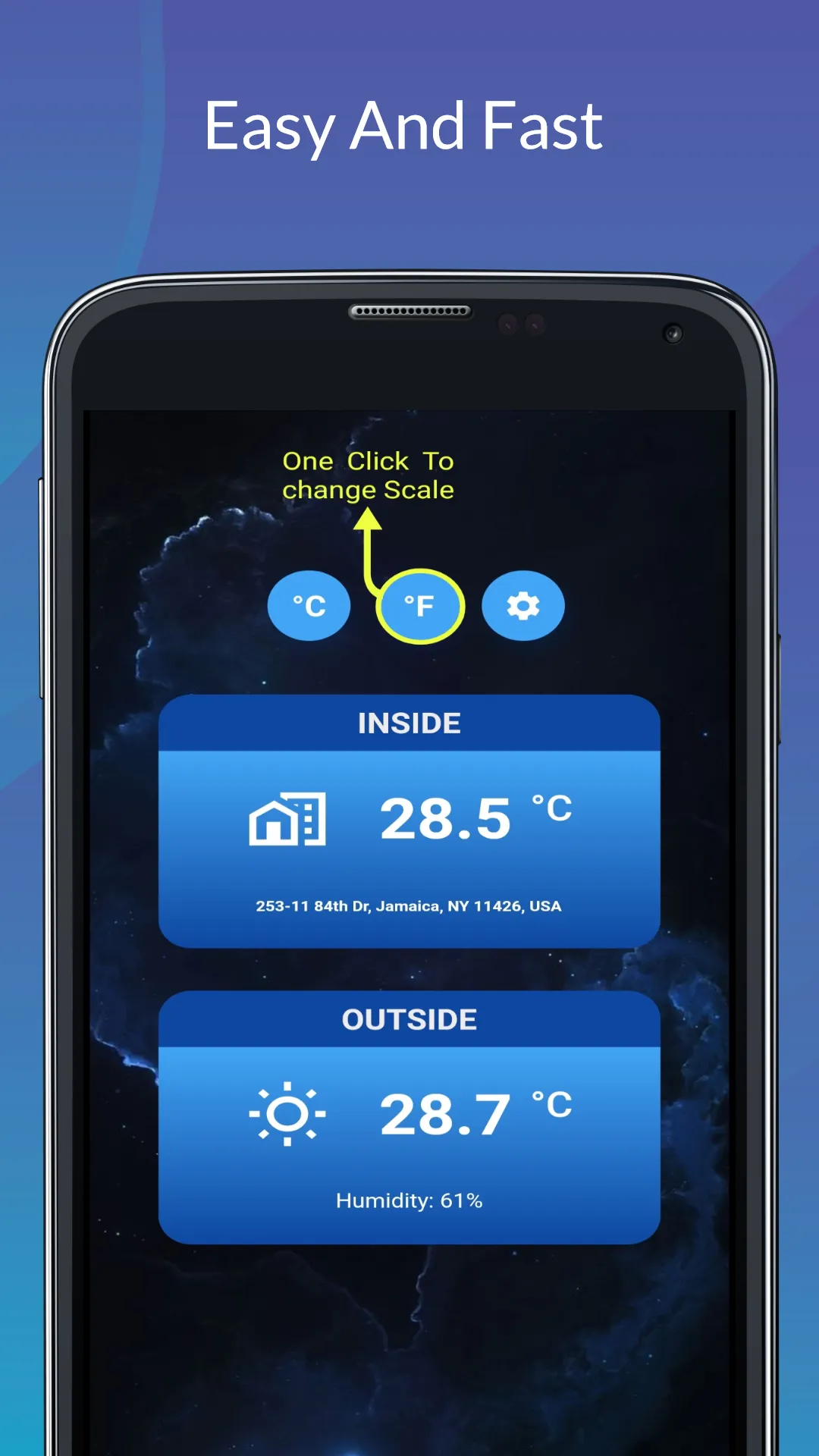 Room Temperature Thermometer | Indus Appstore | Screenshot