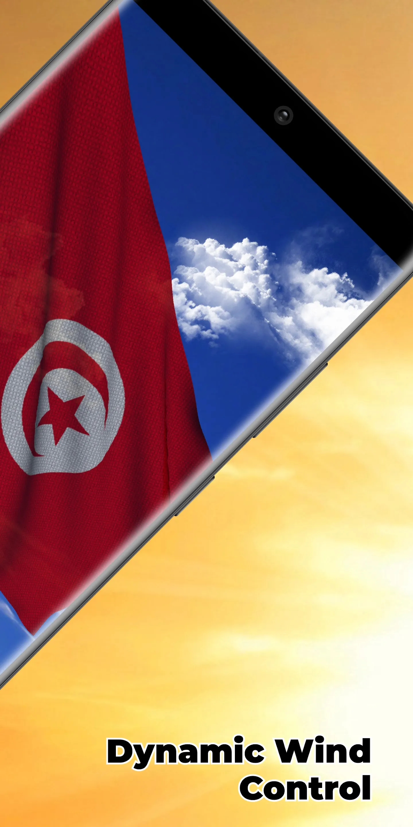 Tunisia Flag Live Wallpaper | Indus Appstore | Screenshot