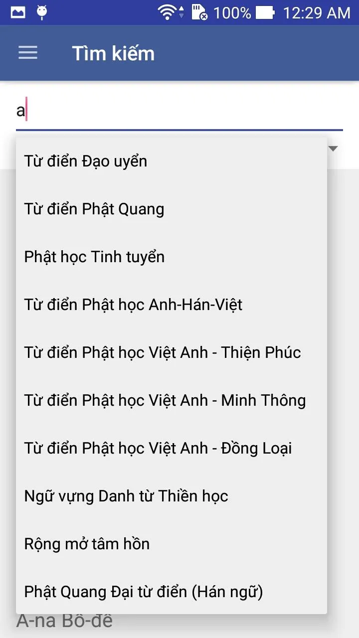 Từ điển Phật học | Indus Appstore | Screenshot