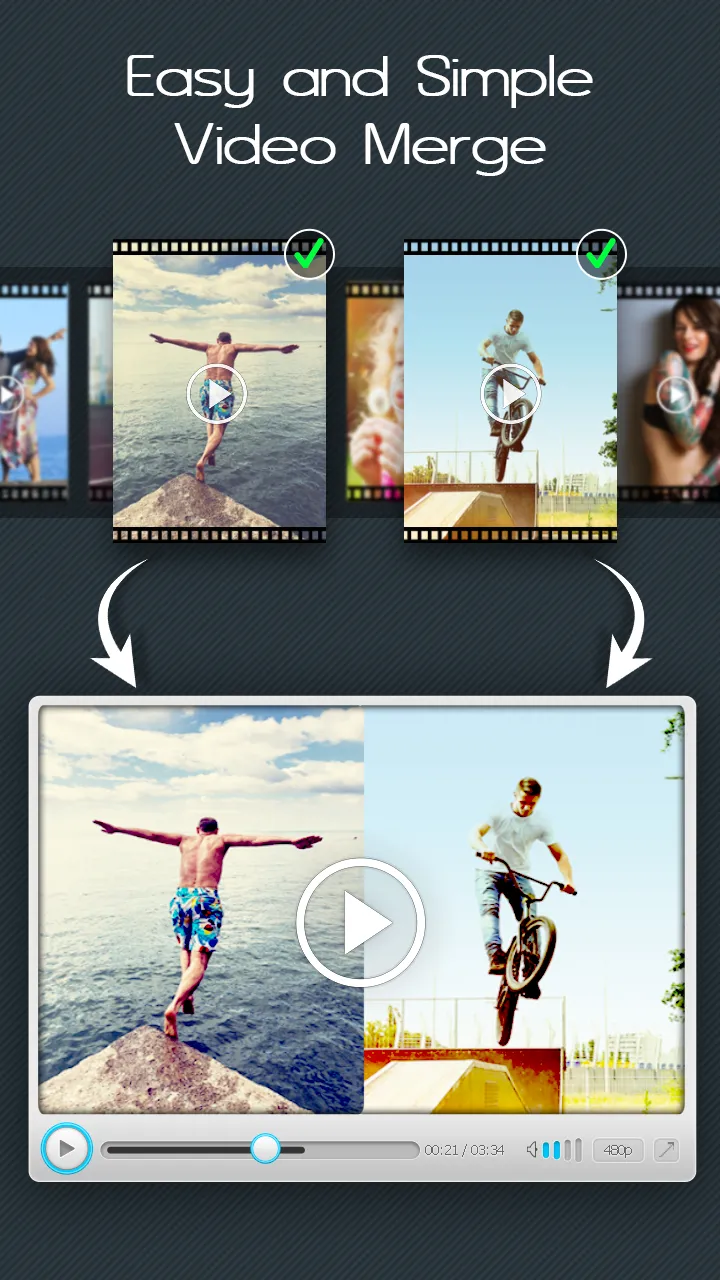 Video Merge Video Joiner | Indus Appstore | Screenshot