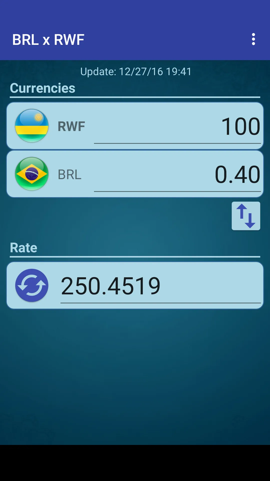 Brazil Real x Rwanda Franc | Indus Appstore | Screenshot