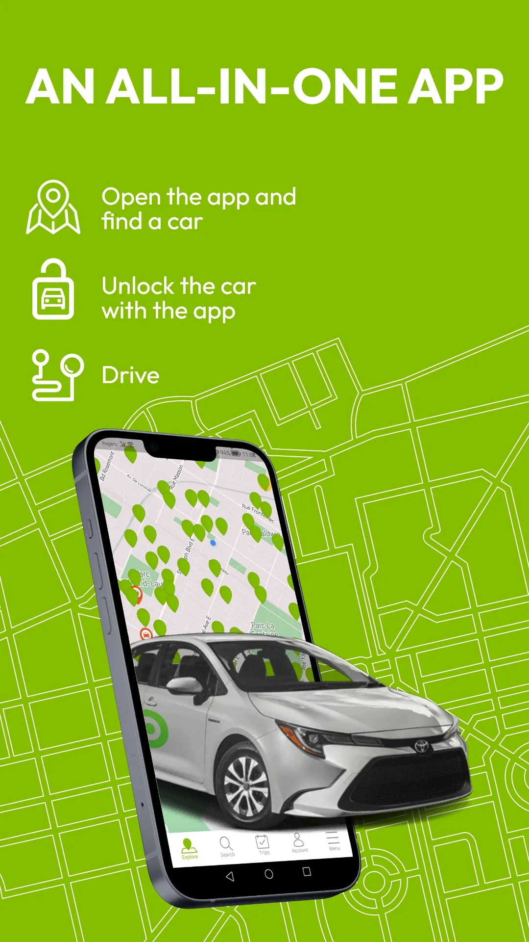 Communauto | Indus Appstore | Screenshot