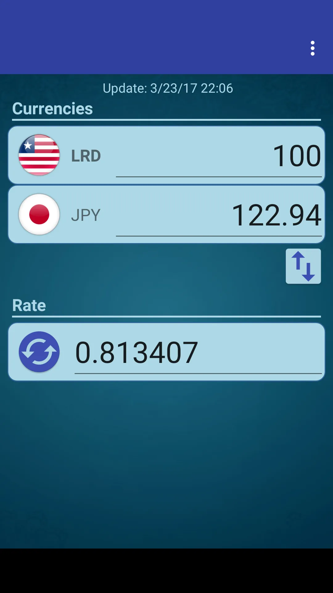 Japan Yen x Liberian Dollar | Indus Appstore | Screenshot