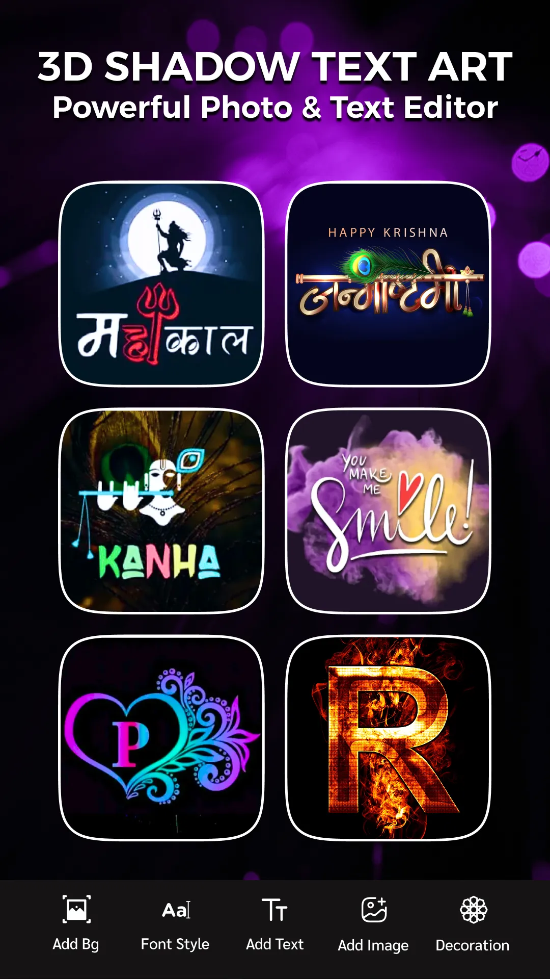 Name Art - Text & Photo Editor | Indus Appstore | Screenshot
