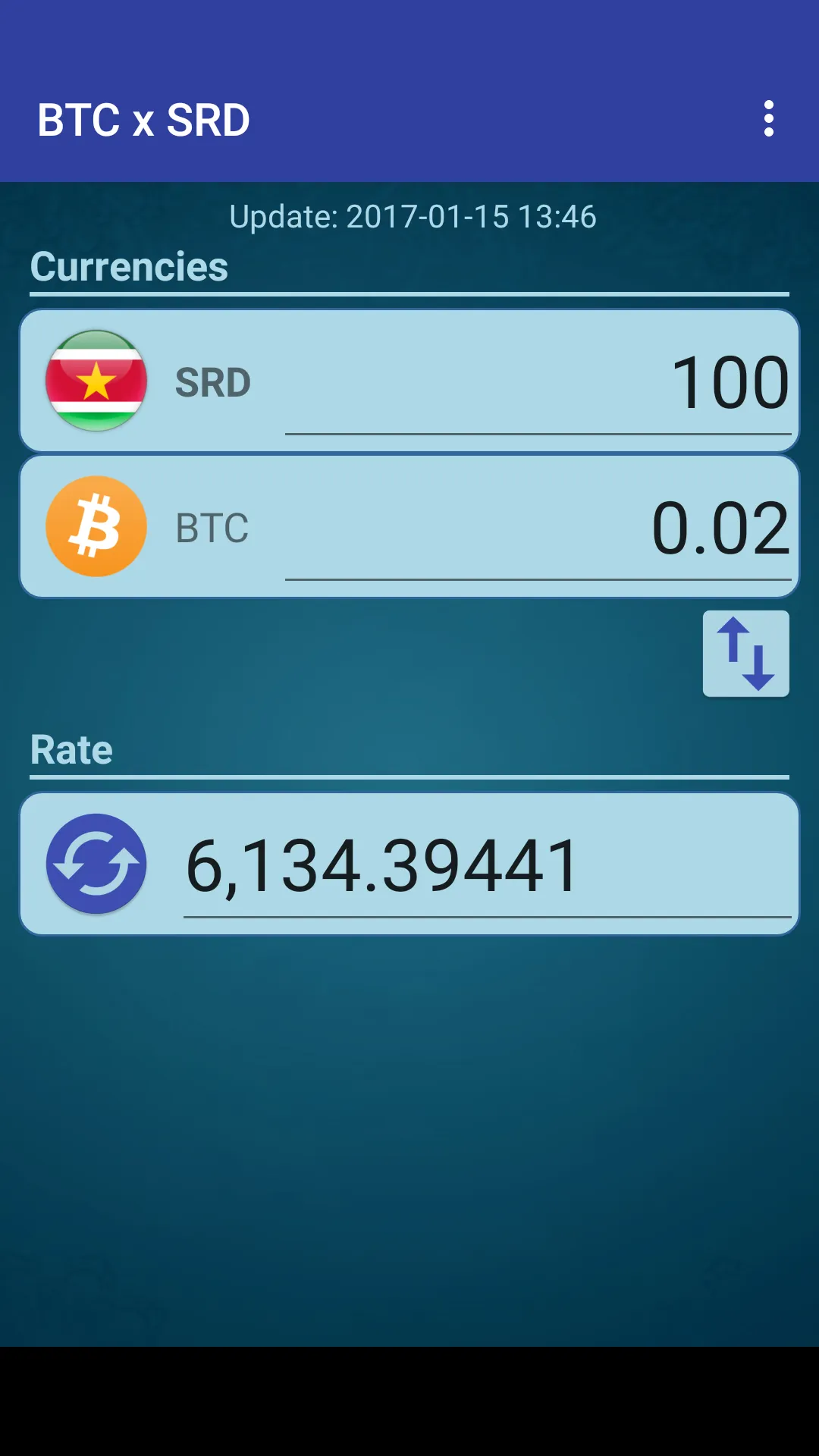 Bitcoin x Surinamese Dollar | Indus Appstore | Screenshot