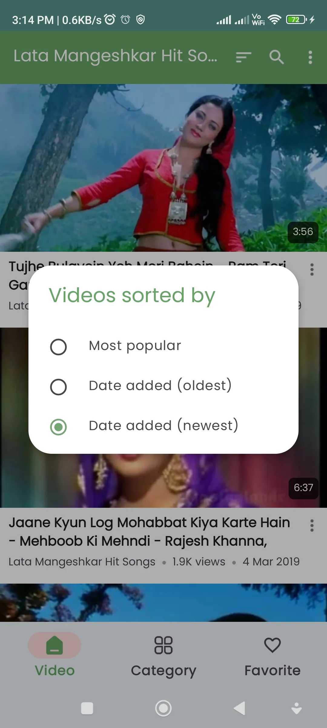 Lata Mangeshkar Hit Songs | Indus Appstore | Screenshot