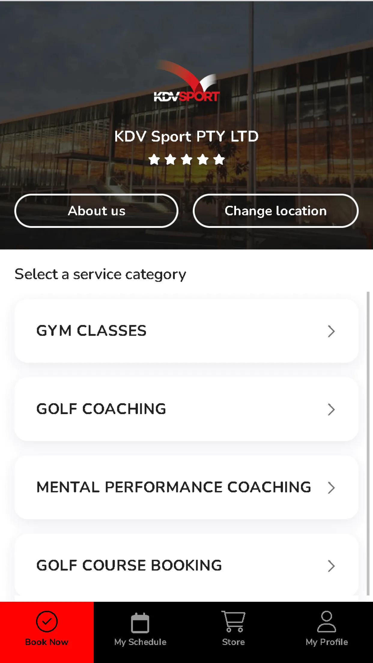 KDV Sport PTY LTD | Indus Appstore | Screenshot