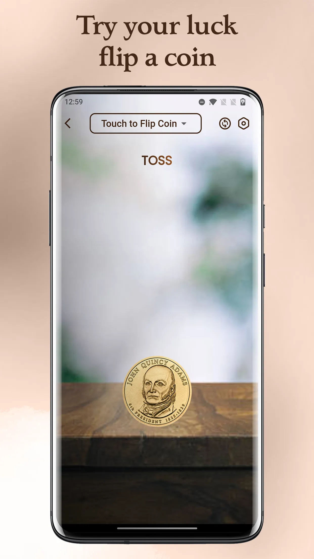 Coin Toss Heads or Tails | Indus Appstore | Screenshot