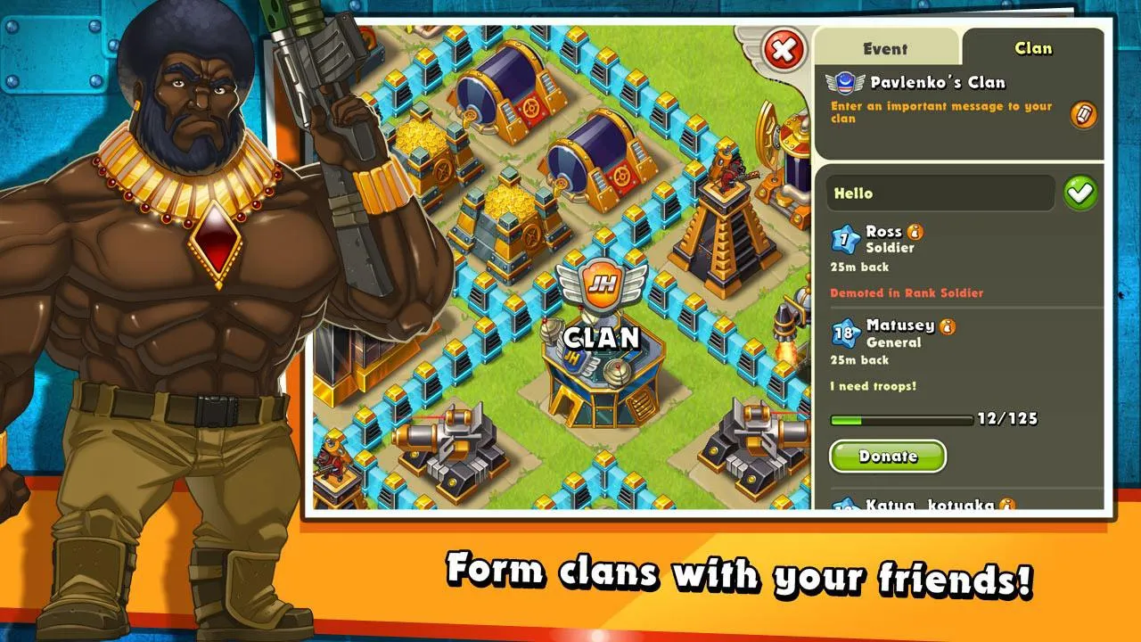 Jungle Heat: War of Clans | Indus Appstore | Screenshot