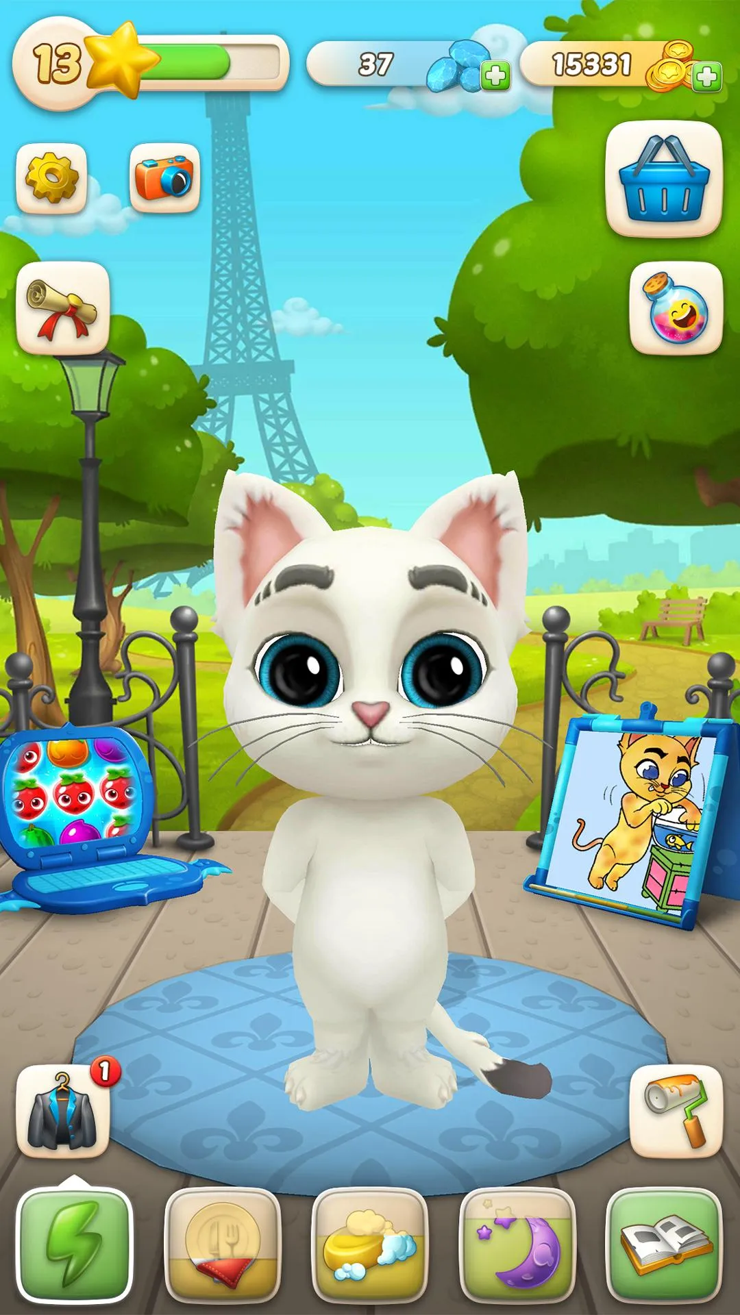 Oscar the Cat - Virtual Pet | Indus Appstore | Screenshot