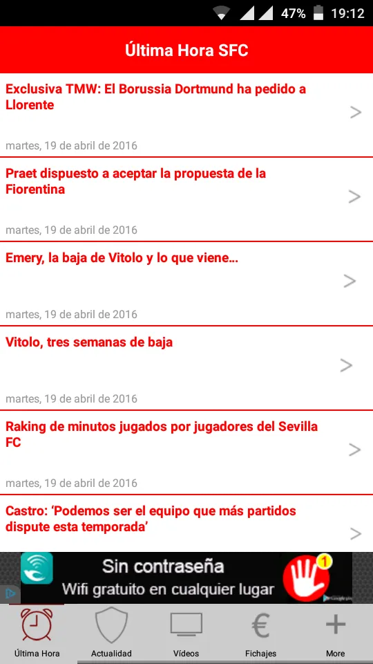 Vamos Mi Sevilla FC | Indus Appstore | Screenshot