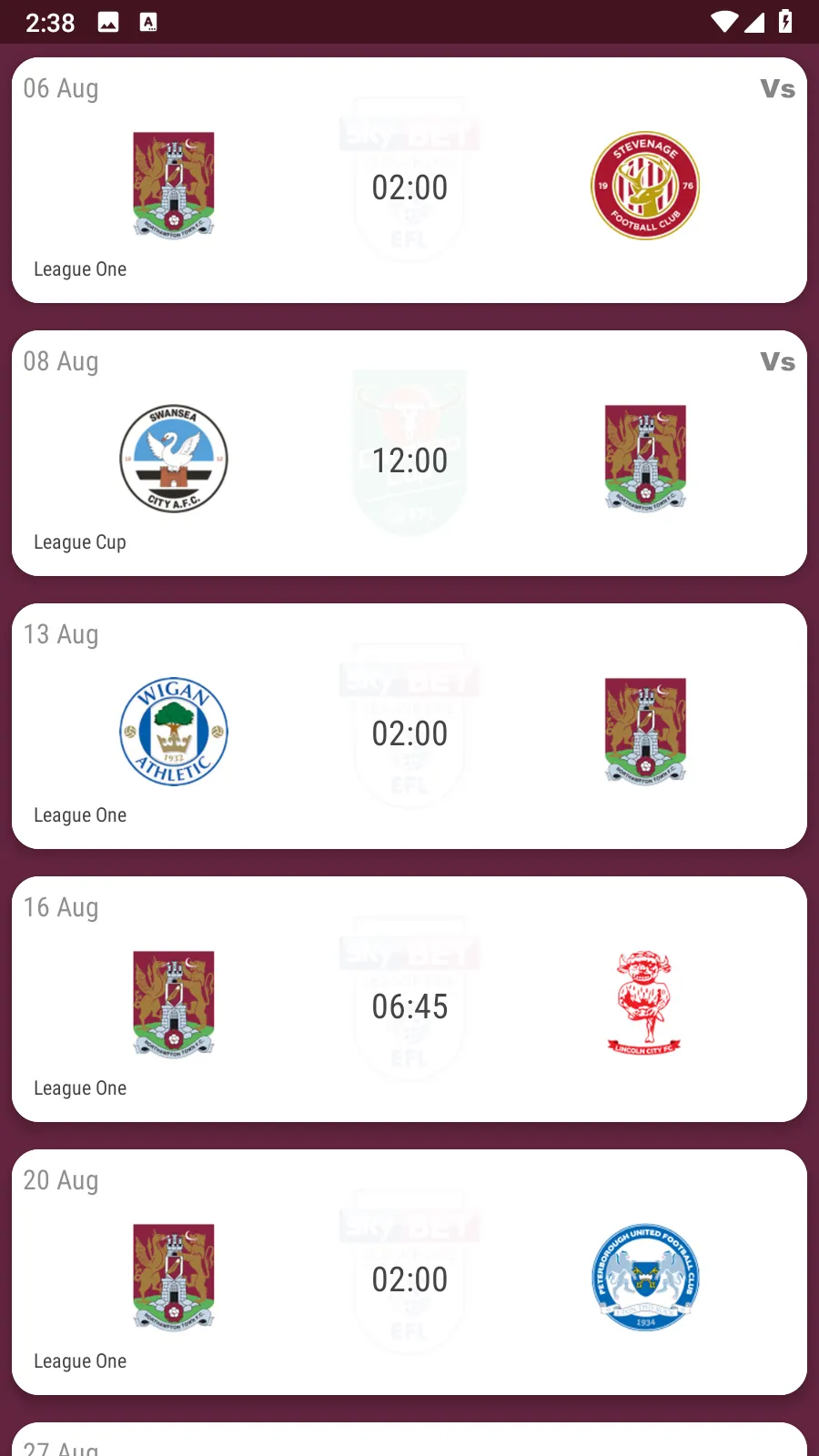 Northampton Town Fan App | Indus Appstore | Screenshot