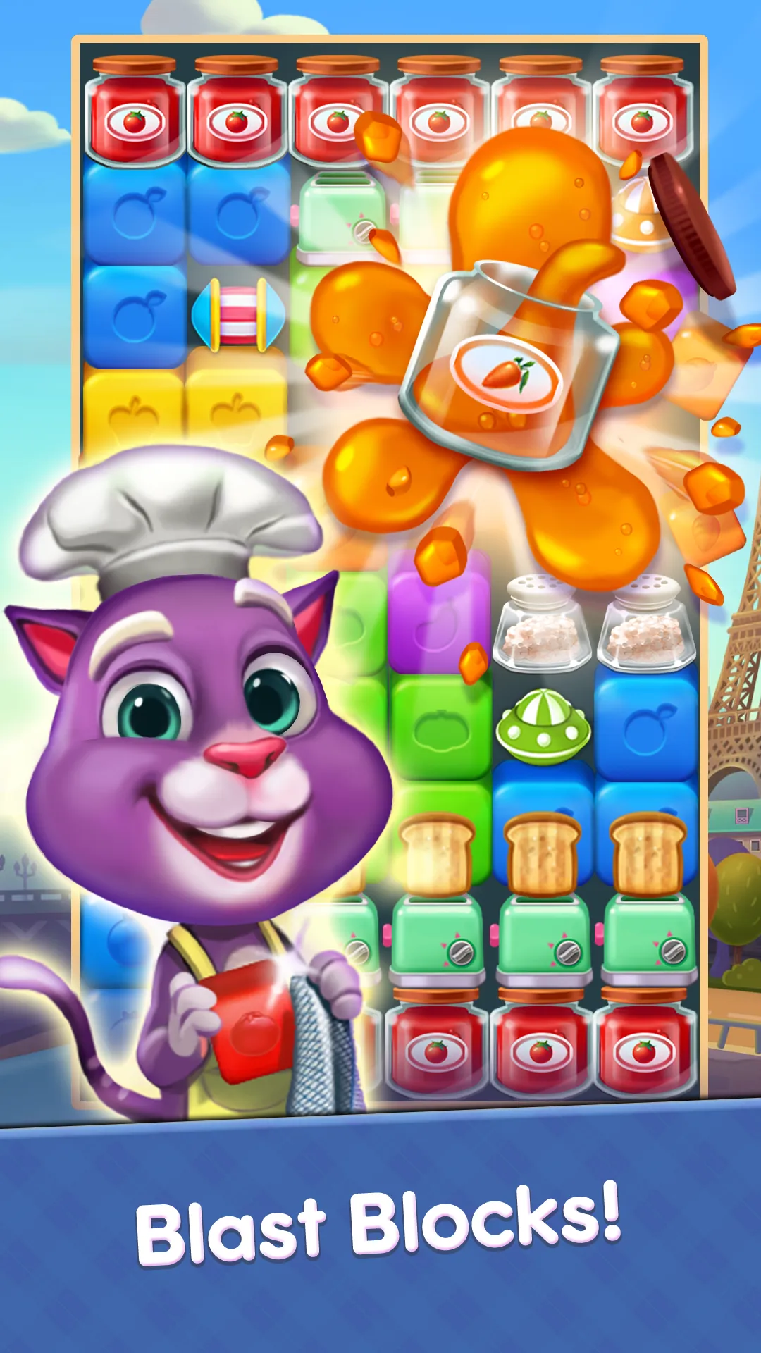 Blaster Chef : Match blocks | Indus Appstore | Screenshot