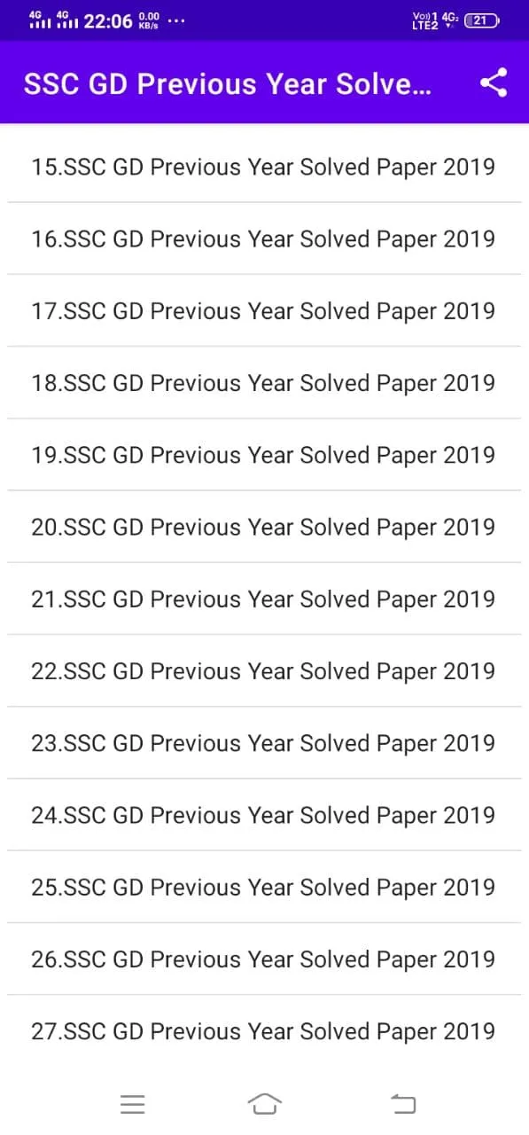 SSC GD Constable Previous Year | Indus Appstore | Screenshot