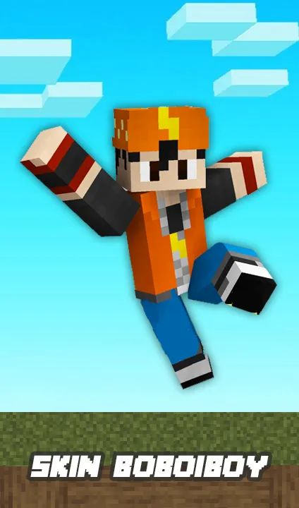 Skin Boboiboy for Minecraft | Indus Appstore | Screenshot