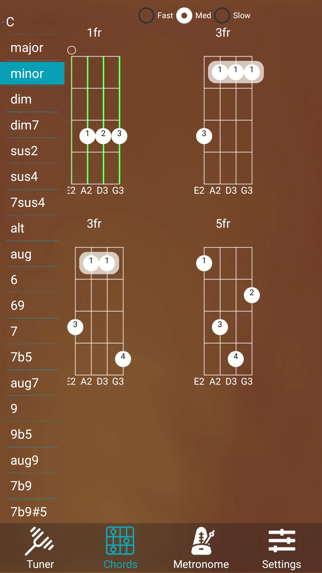 Ukulele Tuner & Chords | Indus Appstore | Screenshot