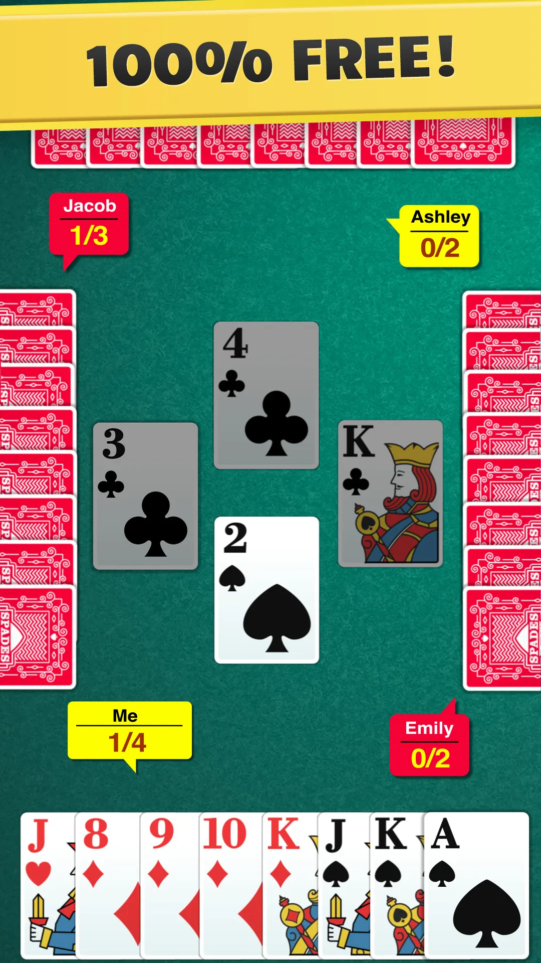 Spades - Classic Card Game | Indus Appstore | Screenshot