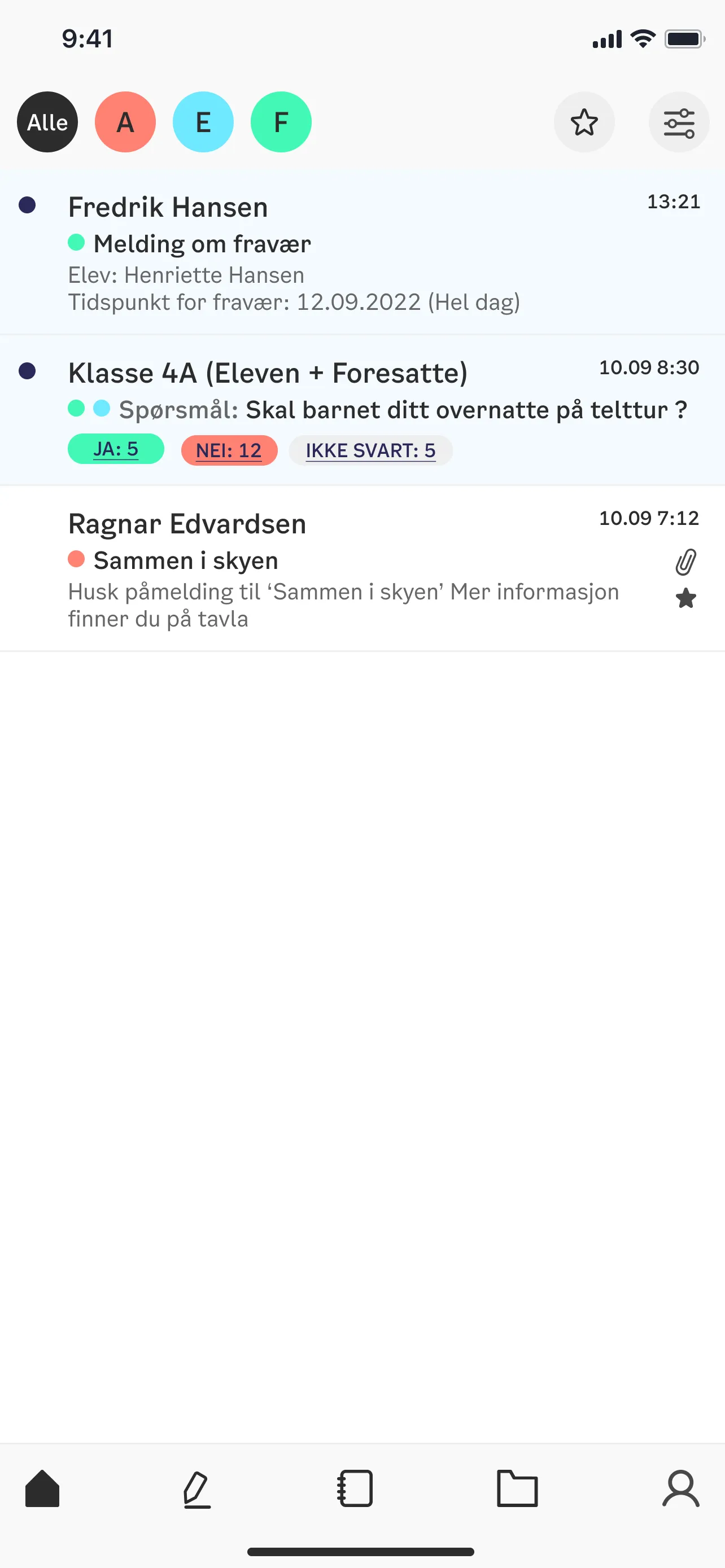 Skolemelding elev og ansatt | Indus Appstore | Screenshot