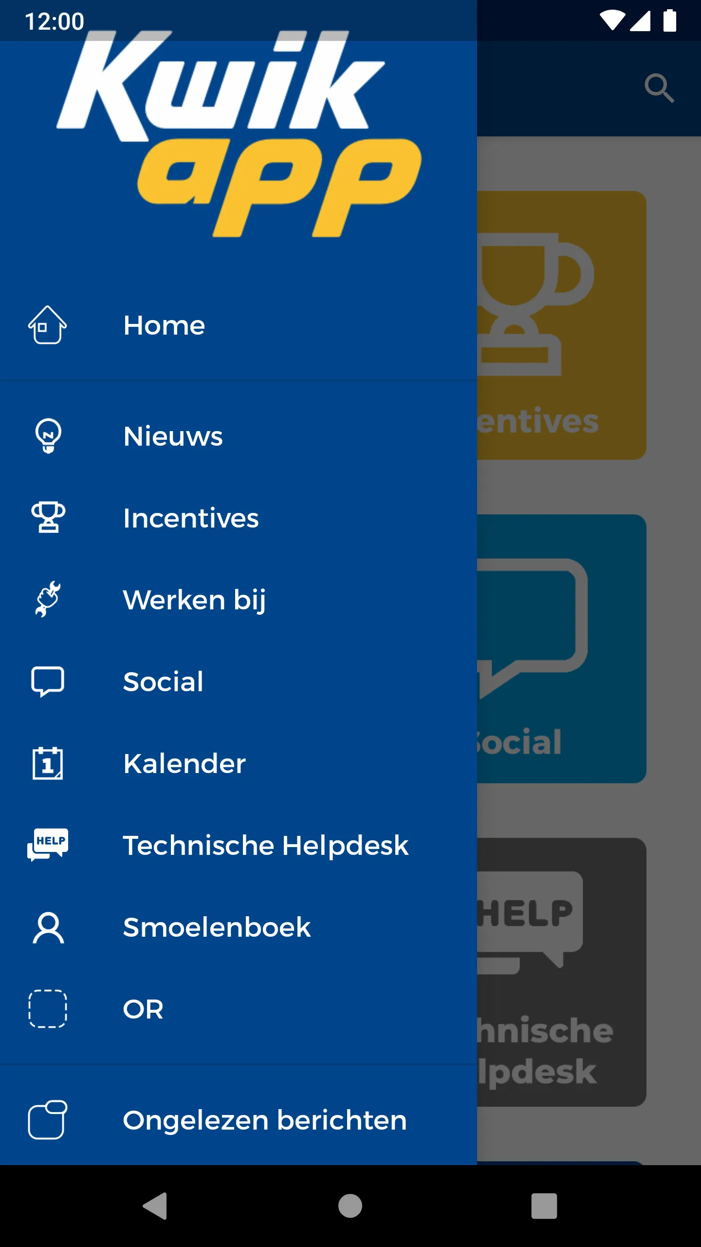 KwikFit (medewerkers) | Indus Appstore | Screenshot