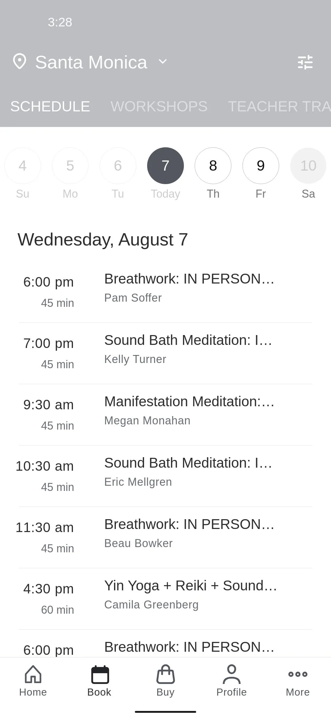 Unplug Meditation Booking | Indus Appstore | Screenshot