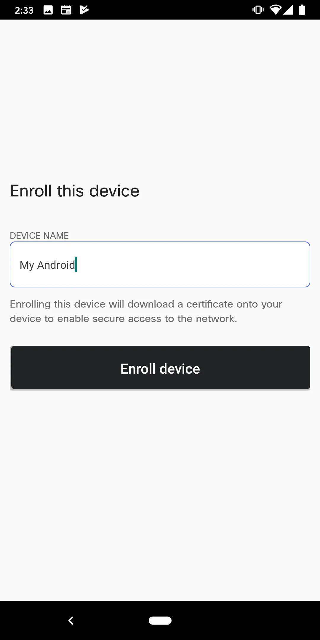 Meraki Trusted Access | Indus Appstore | Screenshot