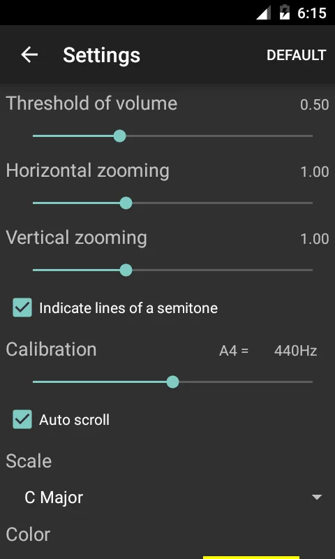 Vocal Pitch Monitor | Indus Appstore | Screenshot