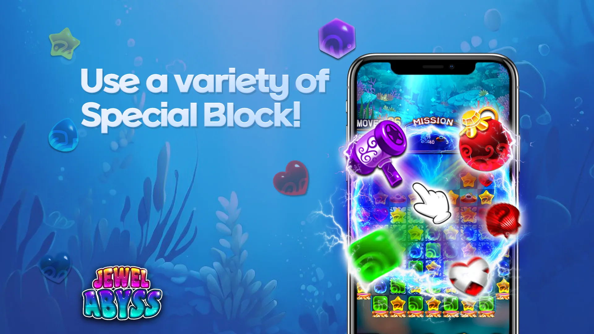 Jewel Abyss: Match3 puzzle | Indus Appstore | Screenshot