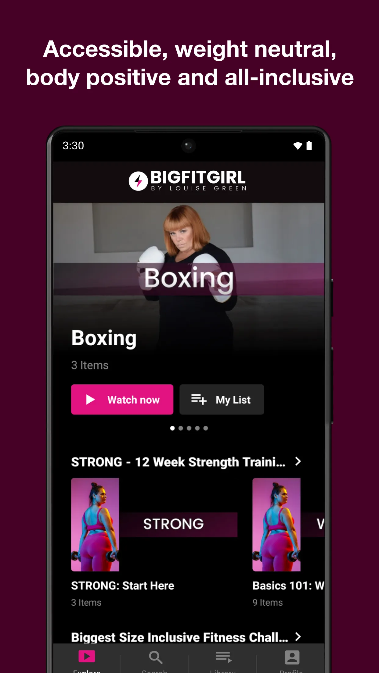 BIG FIT GIRL by Louise Green | Indus Appstore | Screenshot