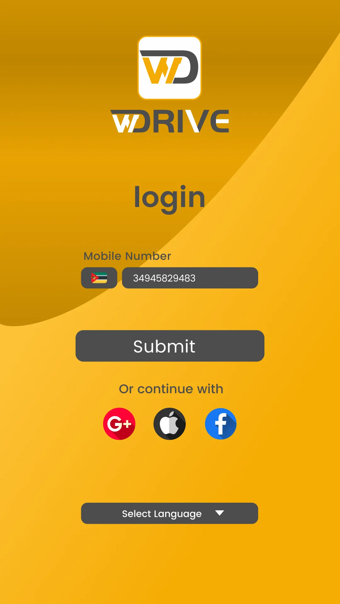 WDrive Driver | Indus Appstore | Screenshot