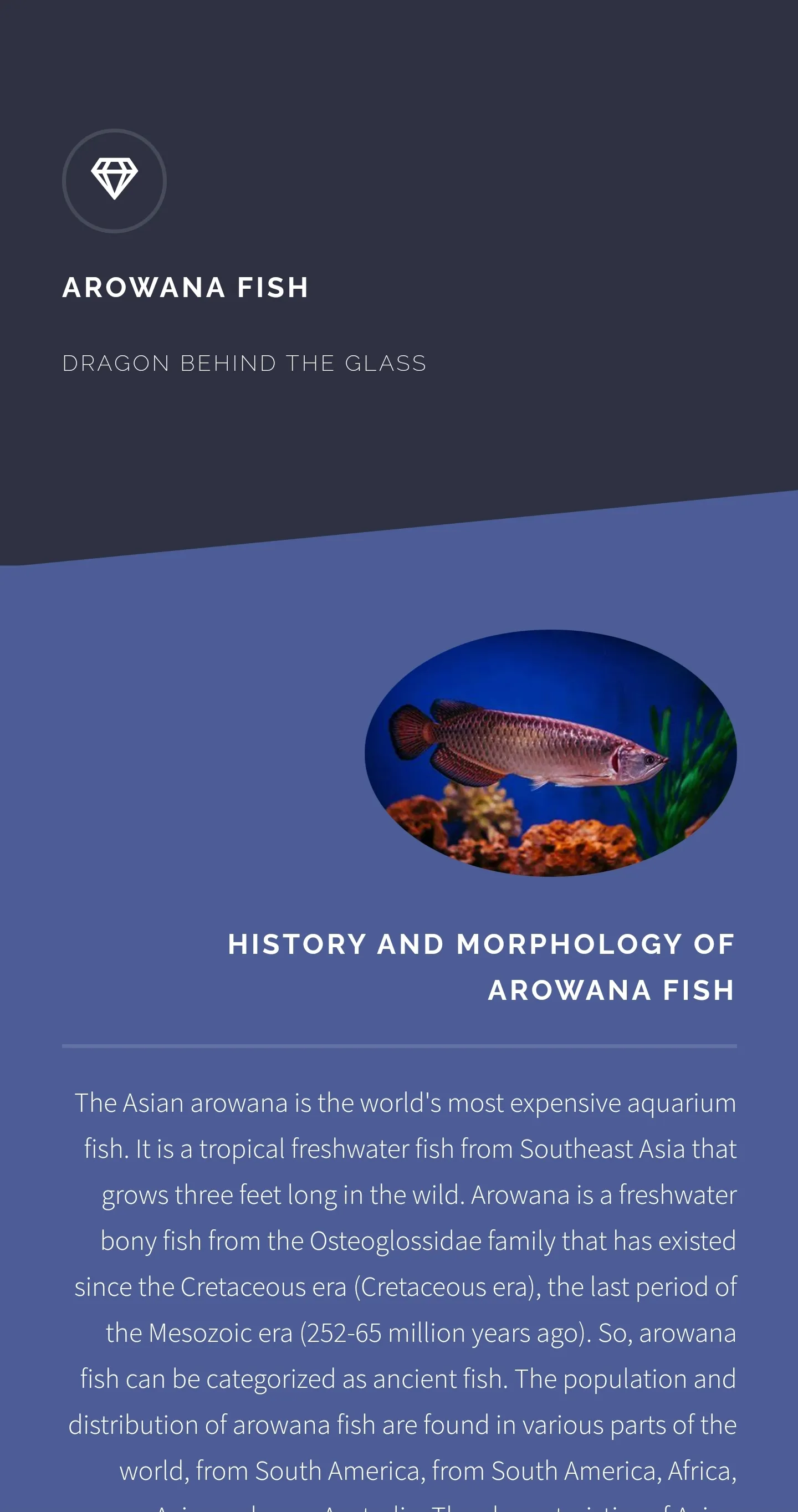 Arowana Fish - Care, Guide | Indus Appstore | Screenshot