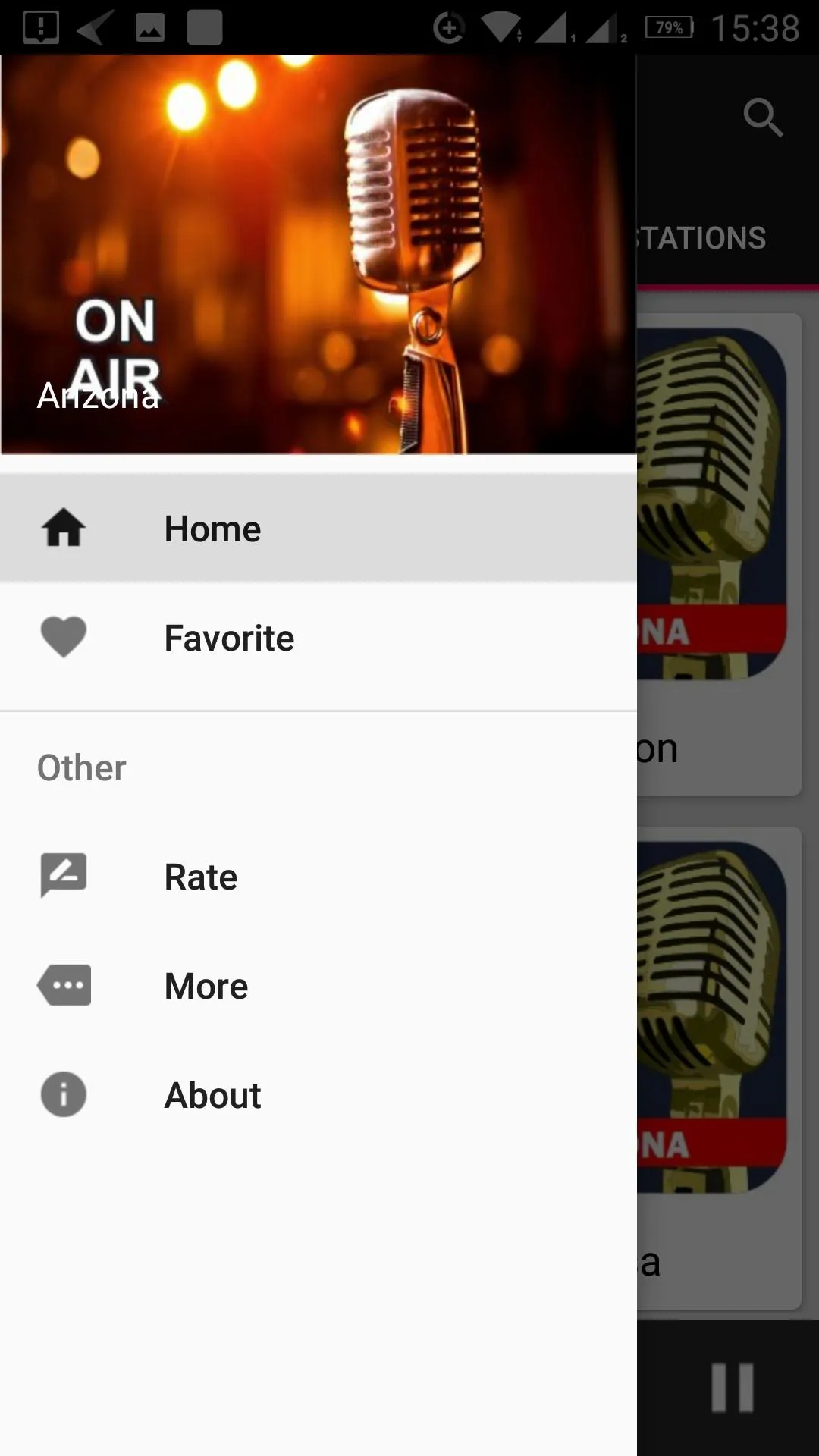 Arizona Radio Stations - USA | Indus Appstore | Screenshot