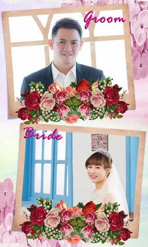 Wedding Dual Photo Frames | Indus Appstore | Screenshot