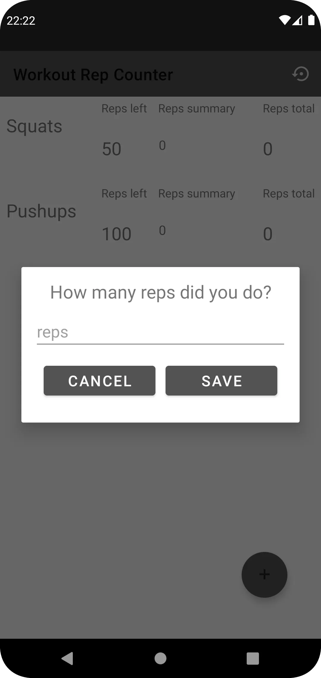 Workout Rep Counter | Indus Appstore | Screenshot