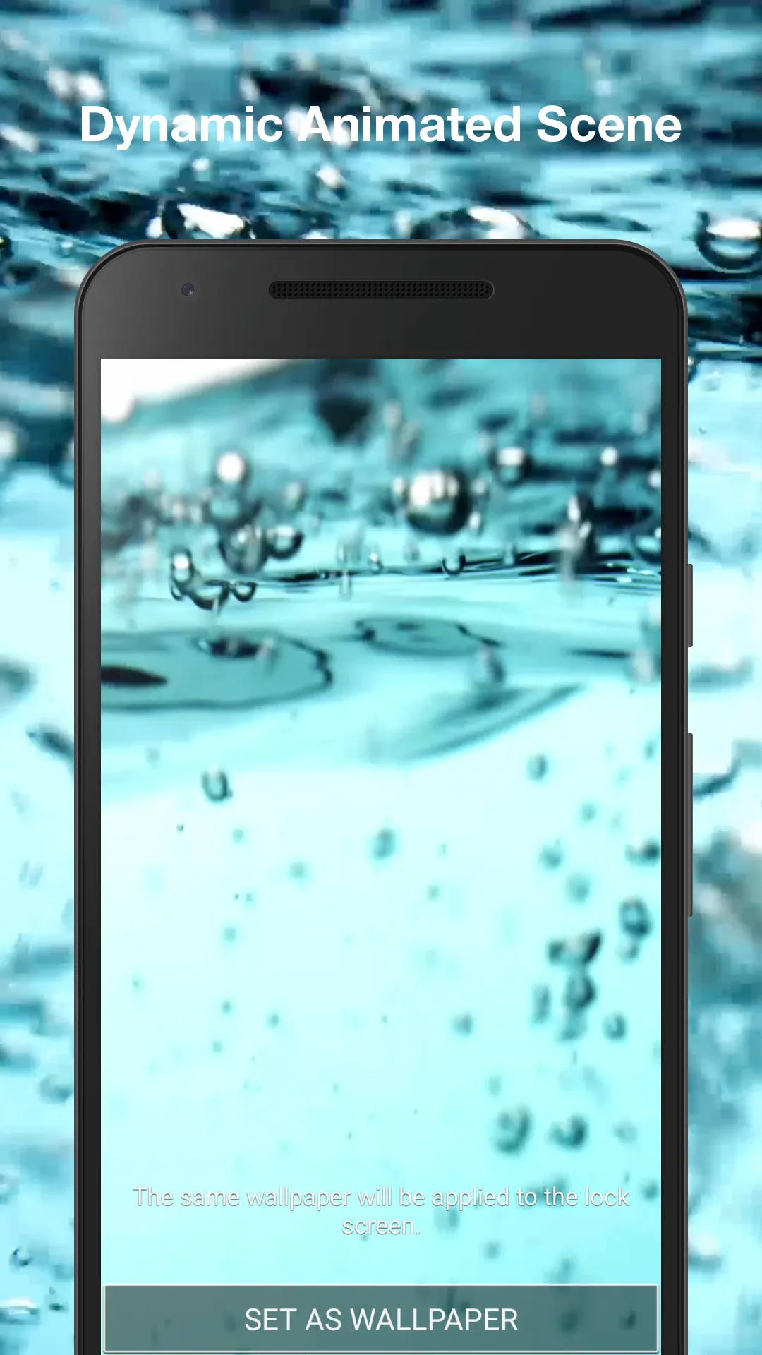 Water Bubbles Live Wallpaper | Indus Appstore | Screenshot