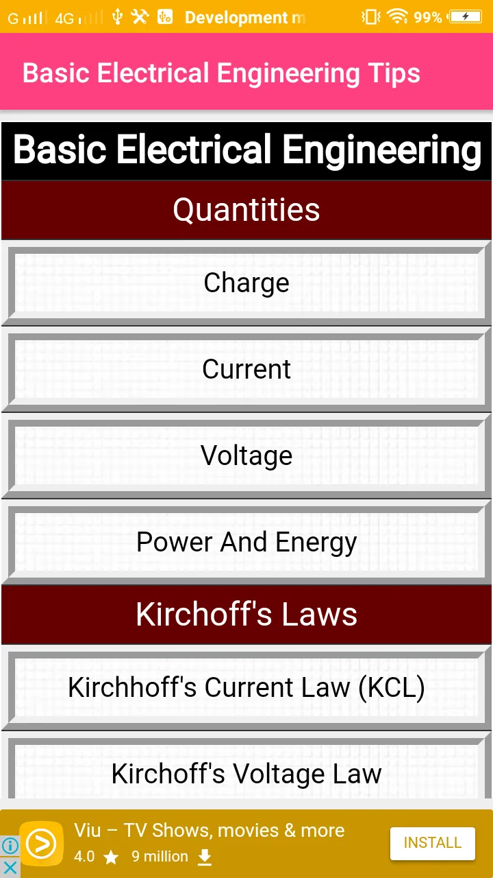 Basics Electrical Engineering  | Indus Appstore | Screenshot