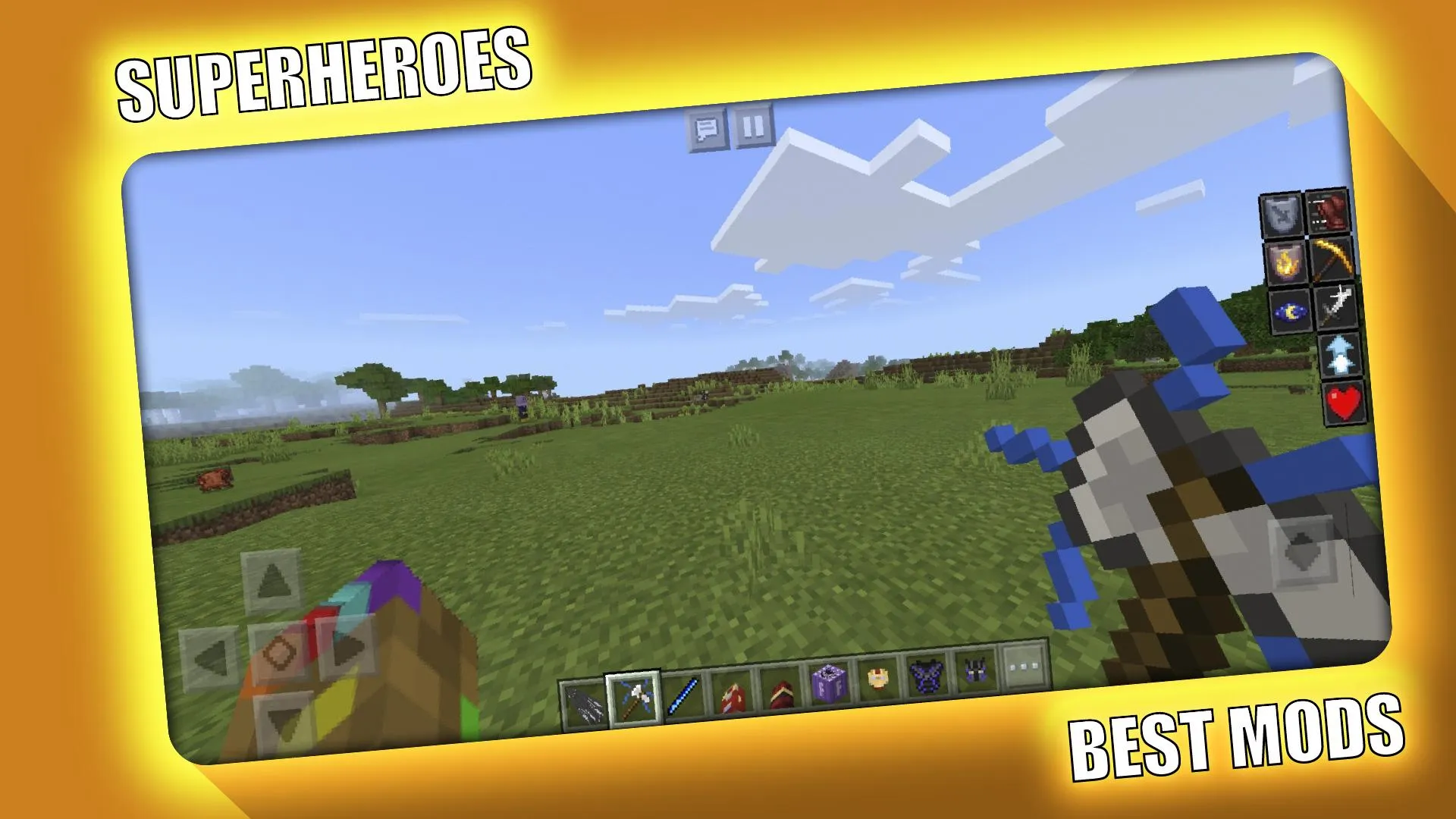 Superheroes Mod for Minecraft  | Indus Appstore | Screenshot