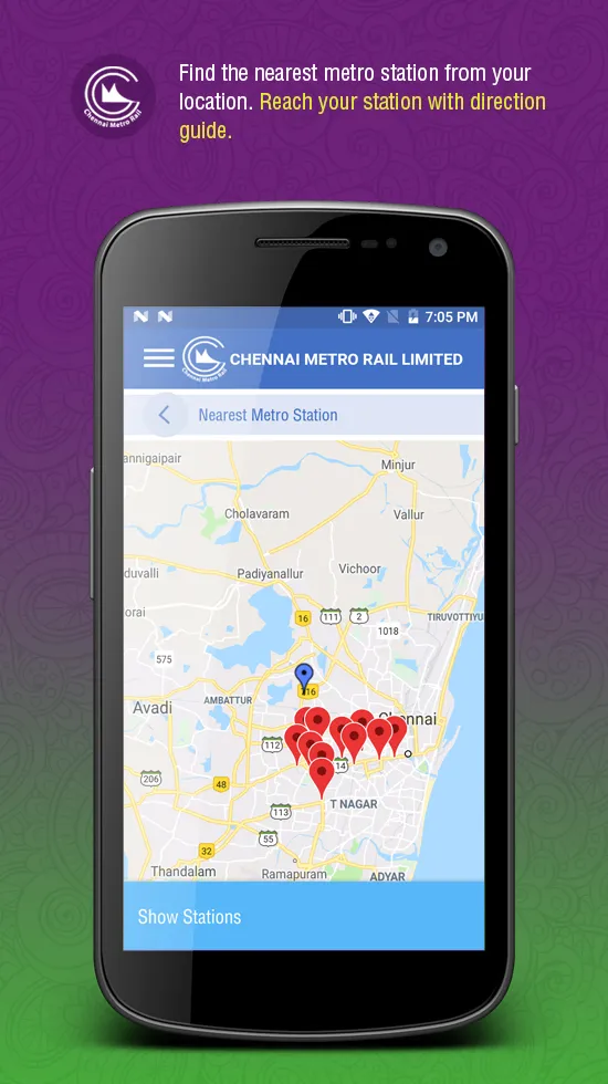 Chennai Metro Rail | Indus Appstore | Screenshot