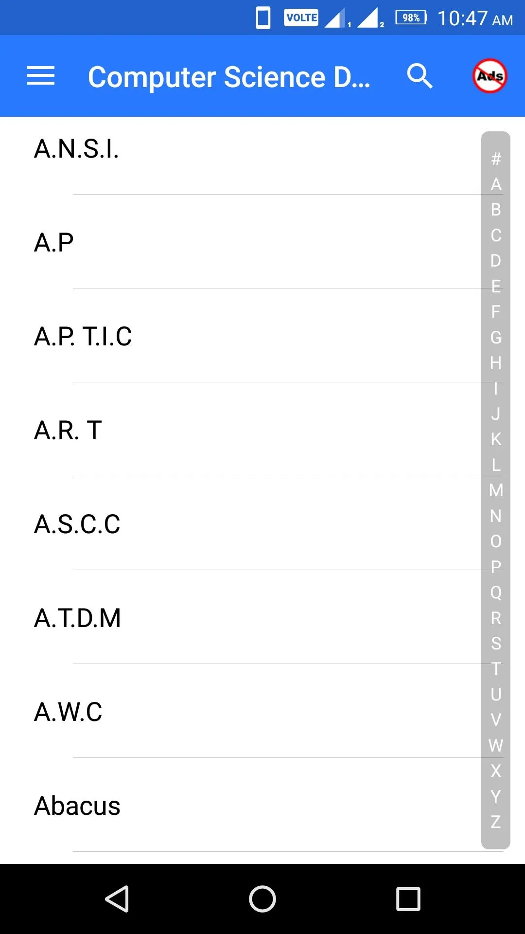 Computer Science Dictionary | Indus Appstore | Screenshot