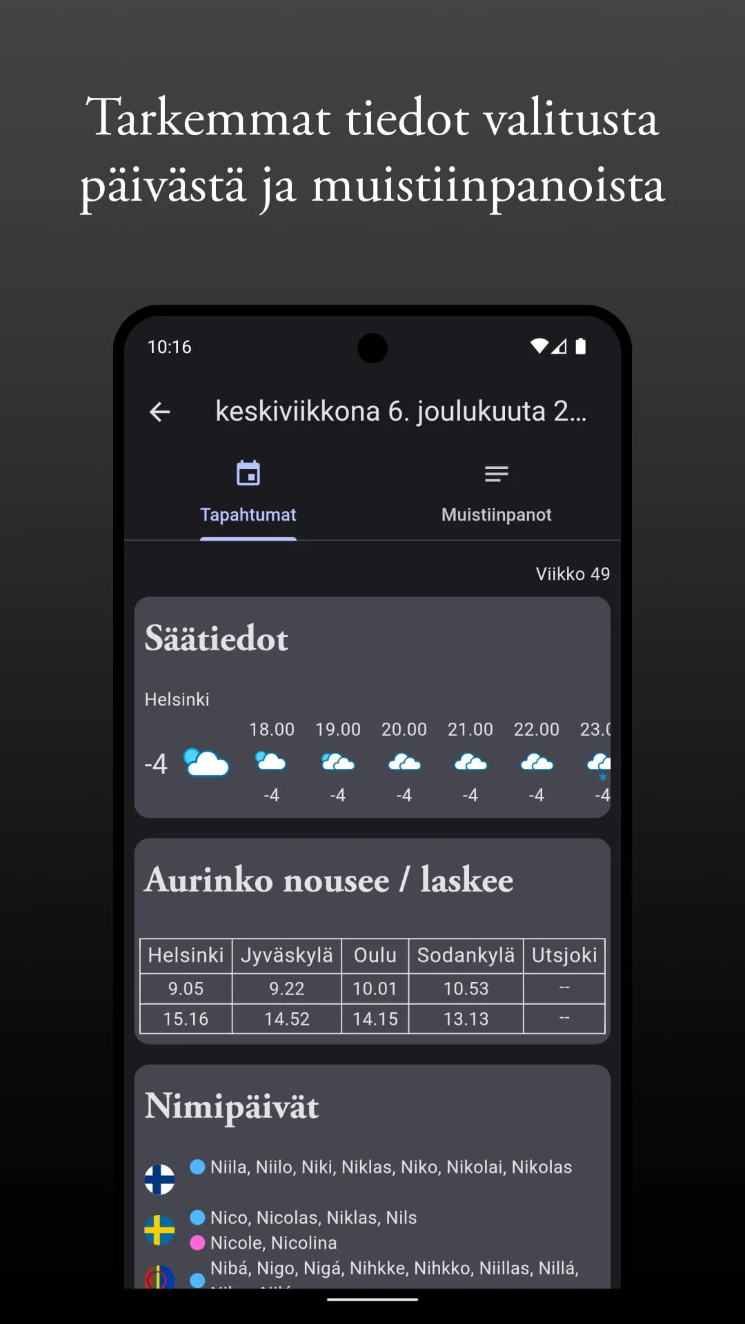 Almanakka | Indus Appstore | Screenshot